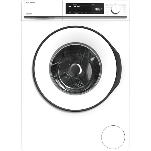 Sharp Es-nfb814bwna - Wasmachine - 8 Kg - 1400 Tpm - Steamwash - Energieklasse A | Nieuw (outlet)