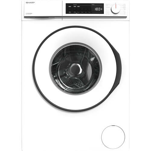 Sharp Es-nfb814bwna - Wasmachine - 8 Kg - 1400 Tpm - Stoomfunctie - Energieklasse A