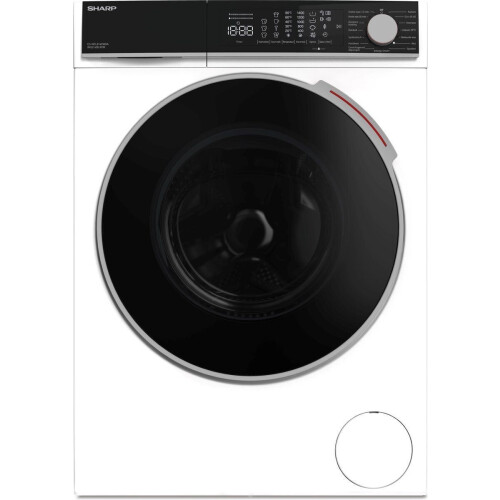 Sharp ESNFL814CBDABX - wasmachine - 8kg - 1400 toeren - energie label A-20% Tweedehands