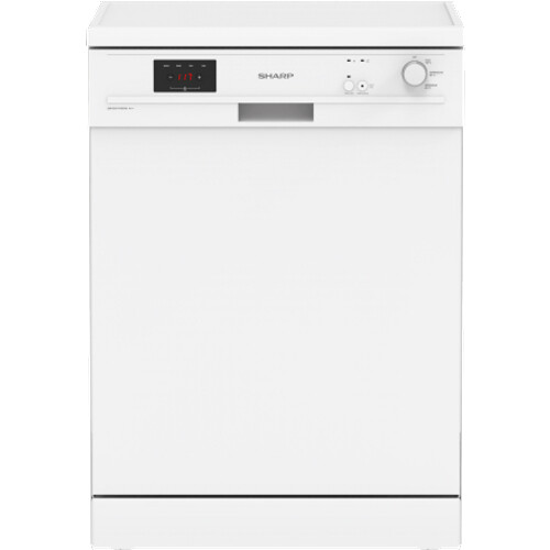 Sharp Qw-gx11f491w - Vrijstaande Vaatwasser - 60 Cm - 13 Couverts - Startuitstel - 49 Db | Nieuw (outlet) Tweedehands