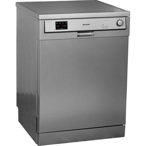 Sharp Qw-hx12f472s - Vrijstaande Vaatwasser - 60 Cm - 12 Couverts - 47 Db - Energieklasse E Tweedehands