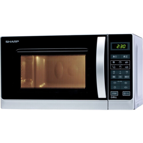 Sharp R-642INW - Magnetron - 800W magnetronvermogen 1000W grillvermogen - Vrijstaand