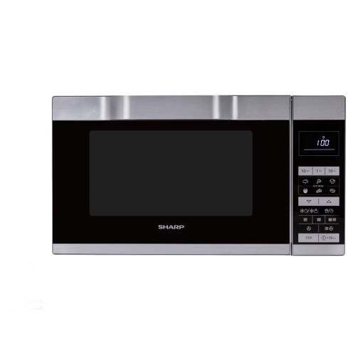 Sharp R-861 S - Combi Magnetron - 25L - 900W - Zilver