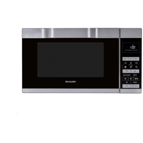 Sharp R-861S - Combimagnetron - 25 liter - Grillfunctie - Heteluchtfunctie - Zilver