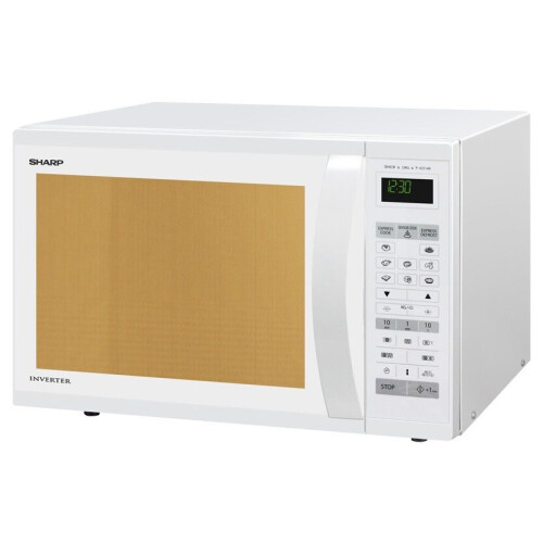 Sharp R-971WW - Combi-magnetron - 40L Inverter technologie - Vrijstaand