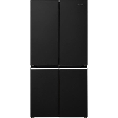 Sharp SJNFA15IMXBDEU - Amerikaanse koelkast - 4 deurs - 488 liter - Advanced No Frost - zwart