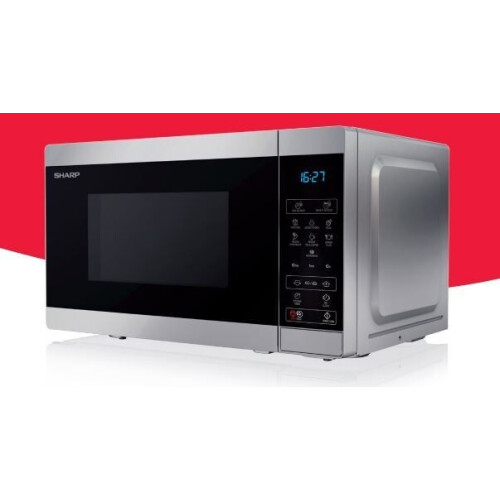 Sharp YC-MS02E-S - Solo magnetron - 800W 20L - Digital bediening