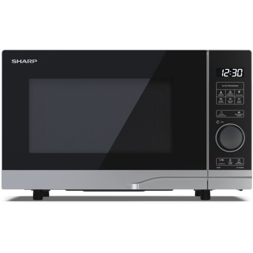 Sharp YC-PS254AE-S - Solo-magnetron 25L 900W - Ontdooifunctie Draaiknop Touch LED - Zilver