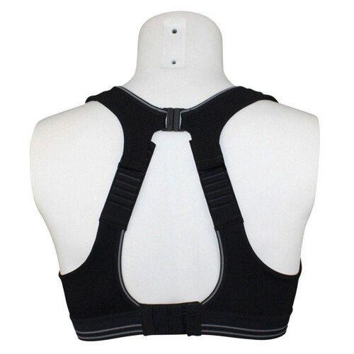 ShockAbsorber Ultimate Run Bra - Sportbeha - Extreme ondersteuning - Zwart/Zilver - 75B Tweedehands