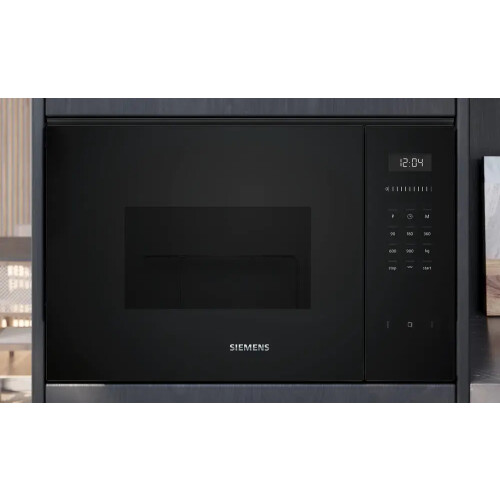 Siemens Be555lmb1 Inbouwmagnetron Met Grillfunctie – 38 Cm Hoog 25 Liter 900 W | Nieuw (outlet)