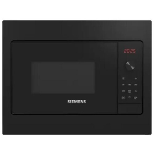 Siemens BF523LMB3 - Inbouwmagnetron 20L 800W - 7 automatische programma's - Zwart