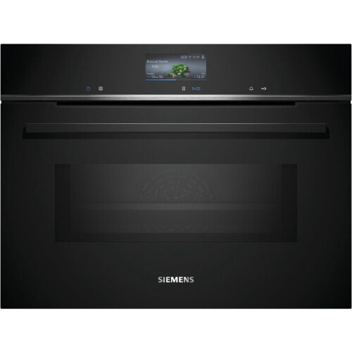 Siemens CM736G1B1 - iQ700 - Inbouwmagnetron met stoom en Oven Assistant - 45 l
