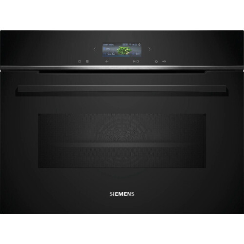 Siemens CM776GKB1 - iQ700 - Inbouwoven met magnetron - 45 l - Zwart Tweedehands