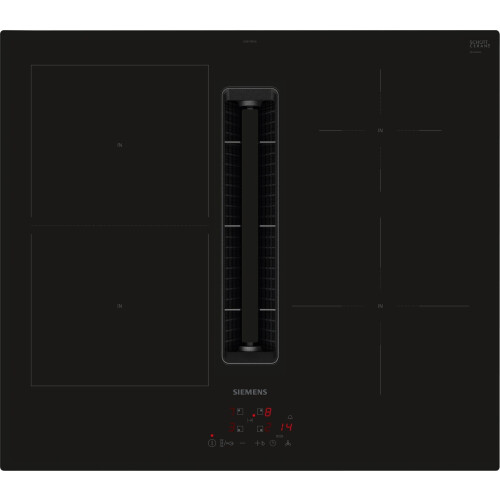 Siemens iQ300 ED611BS16E - Inductiekookplaat 60cm 4 branders 7400W - Zwart