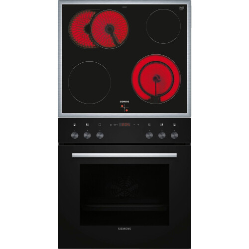 Siemens Eq411taab | Inbouw Oven- En Kookplaatset Met 66l Oven & 4-zones Elektro Kookveld | Nieuw (outlet)