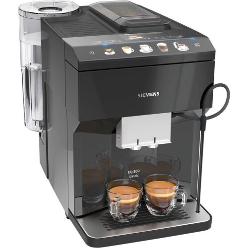 Siemens EQ.500 - Volautomatische espressomachine - 1.7L waterreservoir - Zwart