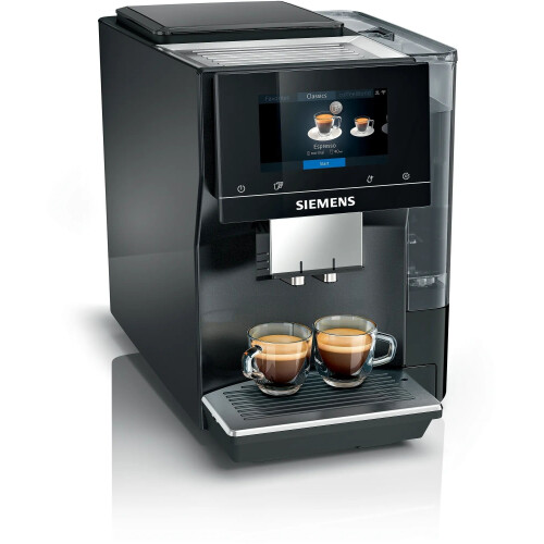 Siemens EQ.700 - Volautomatische espressomachine - Home Connect - Midnite silver metallic