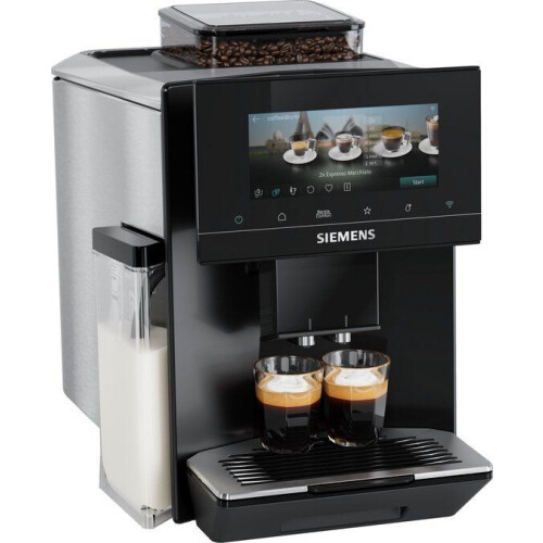 Siemens EQ900 iAroma TQ923E09 - Volautomatische koffiemachine - 41 koffiespecialiteiten - Piano zwart