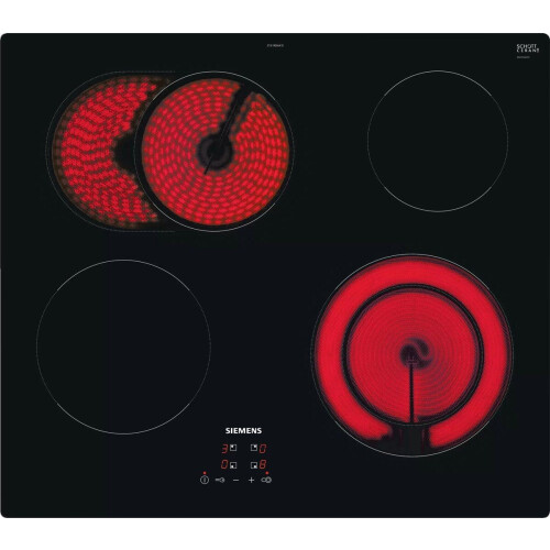 Siemens ET61RBNA1E - Inbouw keramische kookplaat - 4 kookzones - Zwart