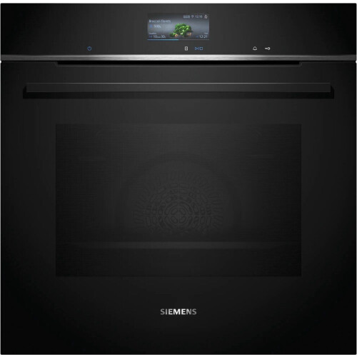 Siemens HB776G1B1 - iQ700 - Inbouwoven 60 cm met pyrolytische zelfreiniging en Home Connect - Zwart Tweedehands