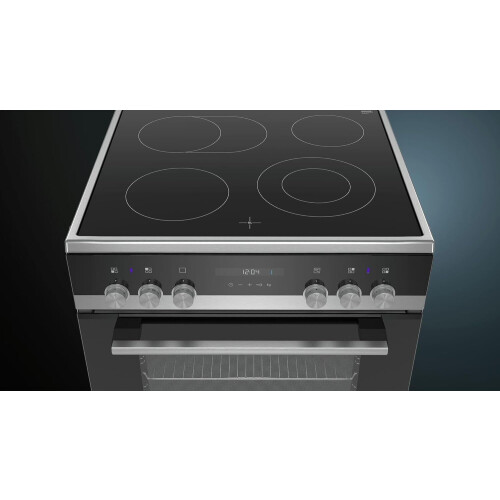 Siemens Hk9s5a240 – Keramisch Fornuis – 60 Cm – 4 Zones – 66l Oven – 3d Hetelucht & Cookcontrol – Energieklasse A | Nieuw (outlet)