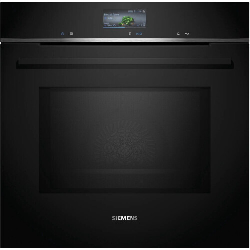 Siemens HM736GAB1 - Inbouwoven met magnetron - 67L - Zwart Tweedehands