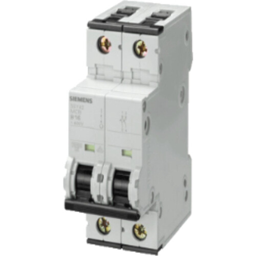 Siemens Industry RNV_NA - Installatieautomaat C16 - 2-polig - IP20 - AC/DC Tweedehands