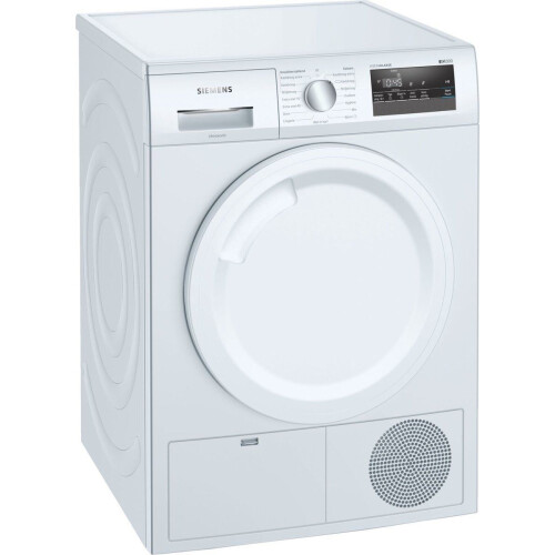 Siemens iQ300 WT43N292NL - Condensdroger - 8 kg autoDry wolkorf outdoorprogramma - Wit