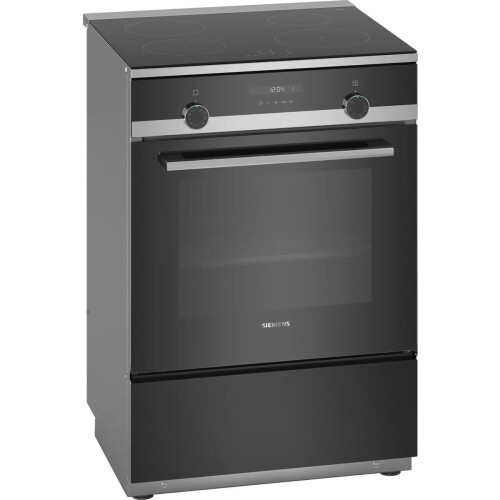 Siemens iQ500 HL9S5E040U - Vrijstaand fornuis - Inductiekookplaat 4 zones - Zwart Tweedehands