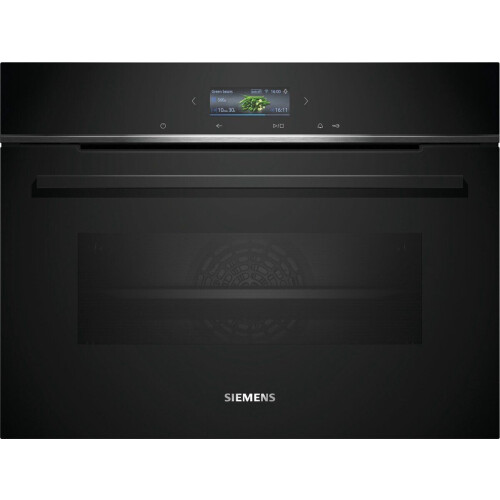 Siemens iQ700 CB734G1B2 - Compacte Oven - Oven Assistent met spraakbediening - Zwart Tweedehands