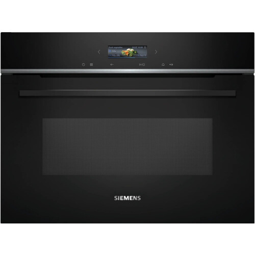 Siemens iQ700 CE732GXB1 - Inbouwmagnetron met grill - Inverter technologie humidClean Plus