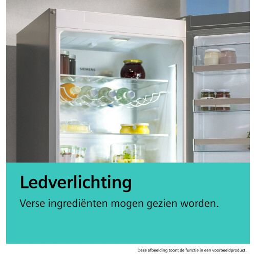 Siemens Kg36nviag - Koelvriescombinatie - 186 Cm - 321 L - Nofrost - Rvs | Nieuw (outlet)