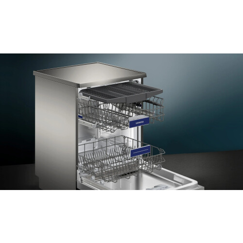 Siemens Sn23ei27ve Iq300 Vrijstaande Vaatwasser – 14 Couverts 44 Db Energieklasse C Rvs Met Home Connect