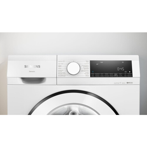 Siemens Wg44g2zafg Iq500 Wasmachine - Duurzame Motor - Bijvulfunctie - Stoomprogramma - Anti Vlekkensysteem - 60 Cm - 1400 Toeren - 9kg | Nieuw (outlet)