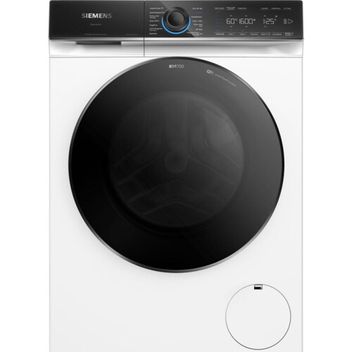 SIEMENS WG56B2A7NL - Vrijstaande wasmachine - intelligentDosing powerSpeed 59'stoomfunctie - Wit