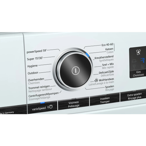 Siemens Wm14vm0efg - Wasmachine - 9 Kg - 1400 Tpm - Energieklasse A | Nieuw (outlet)