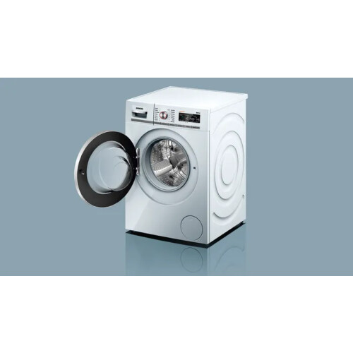 Siemens WM14W5FCB - Wasmachine 9kg 1400t - A+++ - Wit Tweedehands