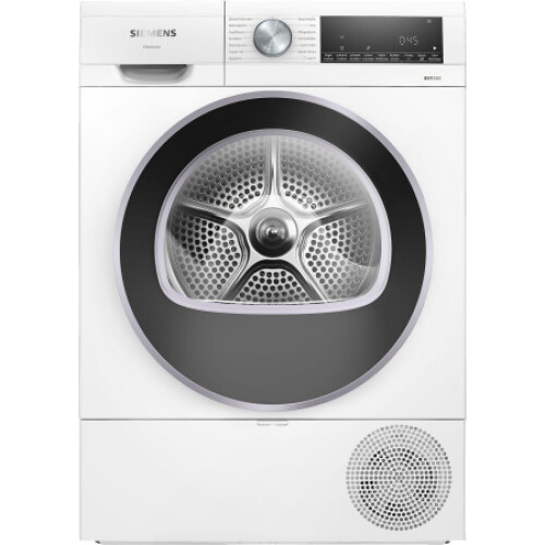 Siemens WQ43G2D0EM - Warmtepompdroger - 9 kg - autoDry - 63 dB - Energieklasse C - Wit
