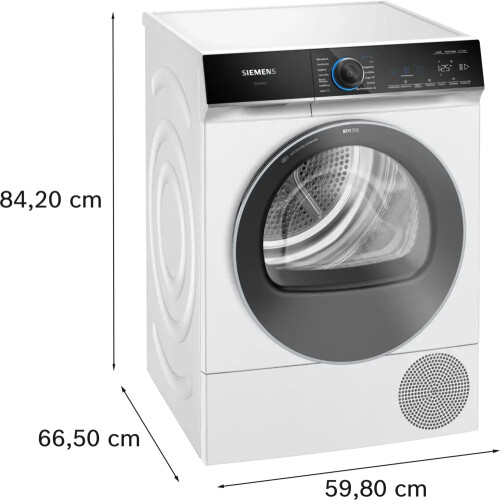 Siemens Wq46b2d41 - Warmtepompdroger - 9 Kg - Zelfreinigende Condensor - 56 Db - Energieklasse B | Nieuw (outlet)
