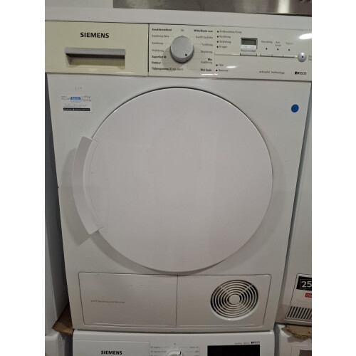 Siemens WT44W371NL - Wasdroger - Warmtepomp - Wit 7 kg Tweedehands