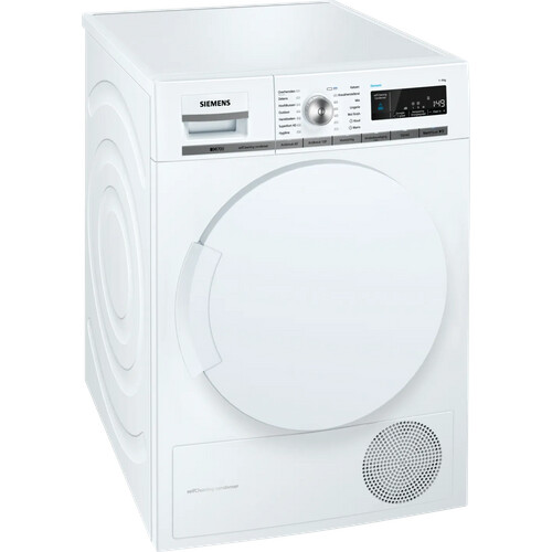 Siemens Wt44w562nl - Warmtepompdroger - 9 Kg - Zelfreinigende Condensor & Autodry - 64 Db - Energieklasse A++ | Tweedehands (Refurbished) Tweedehands