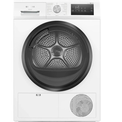 Siemens Wt45h202nl - Warmtepompdroger - 8 Kg - Autodry - 65 Db - Energieklasse E | Nieuw (outlet)