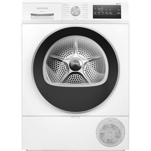 Siemens WT45HV0EM - Warmtepompdroger - 8 kg - autoDry - 62 dB - Energieklasse D - Wit Tweedehands
