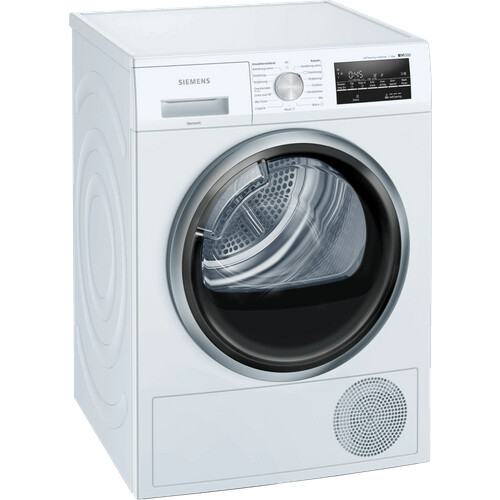 Siemens Wt45w475nl - Warmtepompdroger - 8 Kg - Selfcleaning Condensor - 64 Db - Energieklasse A++ | Tweedehands (Refurbished) Tweedehands