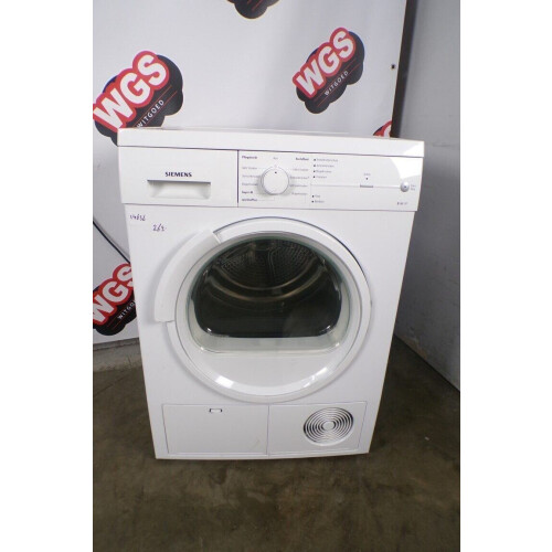 Siemens WT46E1F2/17 - Condensdroger - 6 kg trommelinhoud - 2dehands Tweedehands