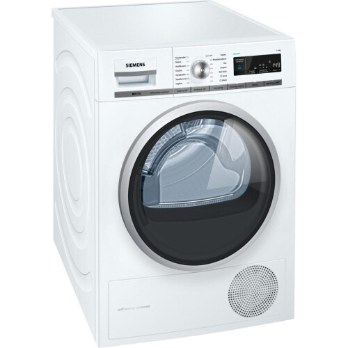 Siemens Wt47w562 - Warmtepompdroger - 9 Kg - Zelfreinigende Condensor - 64 Db - Energieklasse A++ | Nieuw (outlet)