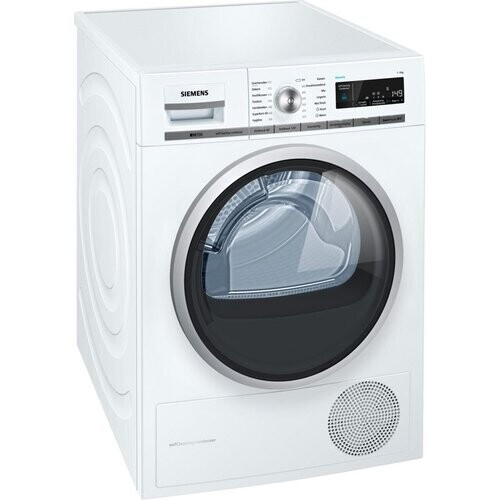 Siemens Wt47w562 - Warmtepompdroger - 9 Kg - Zelfreinigende Condensor - 64 Db - Energieklasse A++ | Nieuw (outlet) Tweedehands