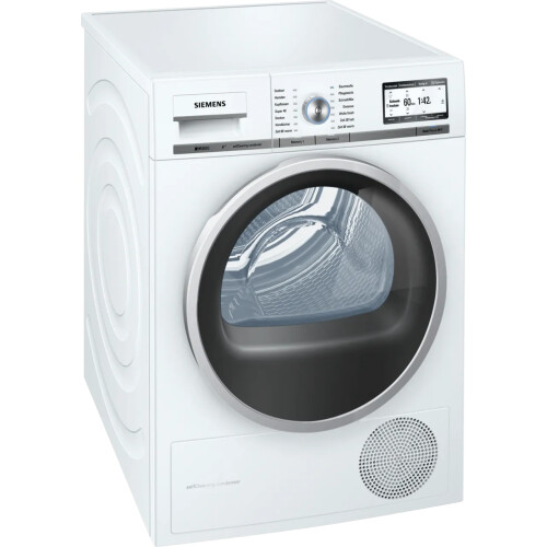 Siemens WT47Y701 - Warmtepompdroger - 8 kg - autoDry - Zelfreinigende Condensor - 64 dB - Energieklasse A++ - Wit Tweedehands