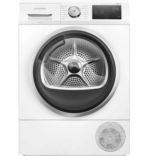 Siemens Wt7u4600nl - Warmtepompdroger - 8 Kg - Selfcleaning Condenser - 64 Db - Energieklasse A+++ | Nieuw (outlet)
