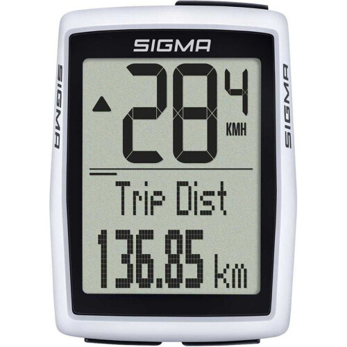 Sigma BC 12.0 WR - Fietscomputer - 12 functies - Geschikt voor 2 fietsen Tweedehands